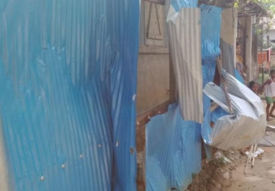BJP goons Ransacked houses of Voters for casting vote, threatened family 'Not' to cast vote in 2023 Assembly Poll BJP goons Ransacked houses of Voters for casting vote, threatened family 'Not' to cast vote in 2023 Assembly Poll